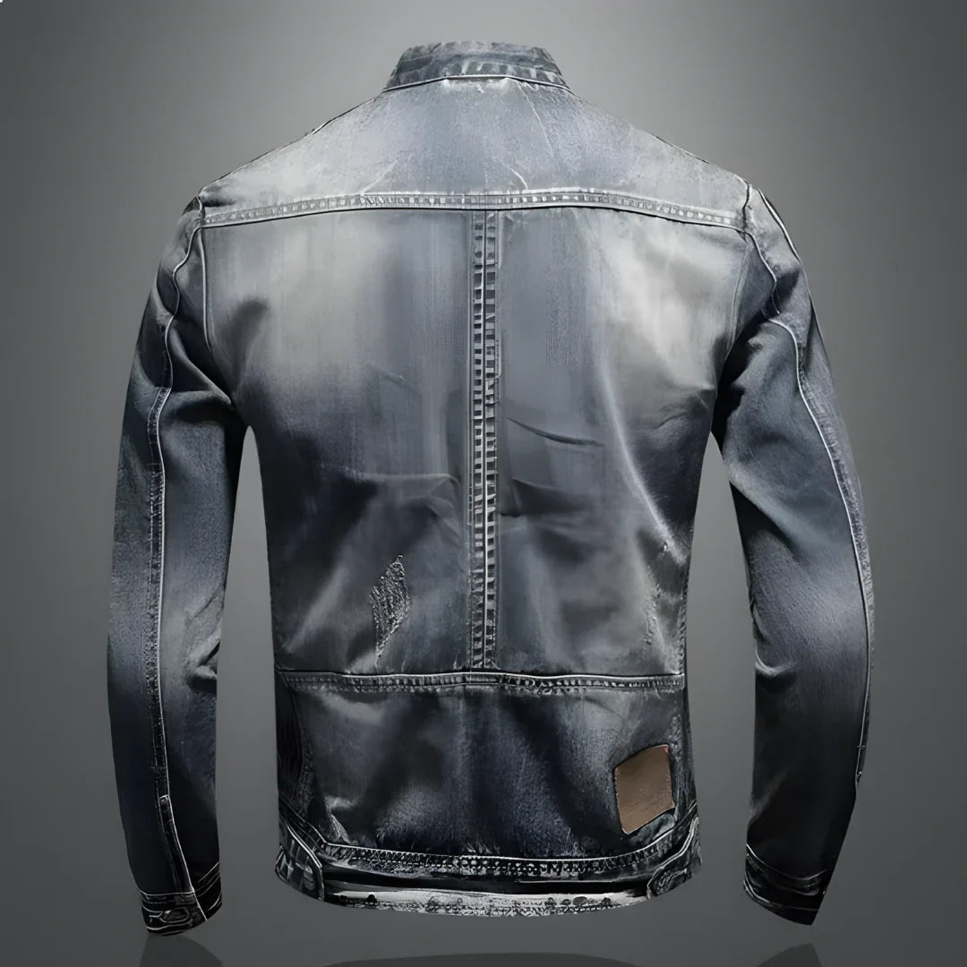 Dustin | Chaqueta De Cuello Alto Con Lavado Claro
