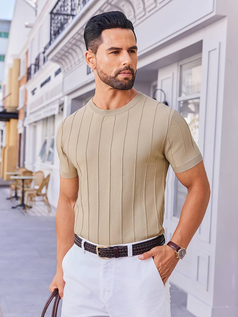 Sang | Camiseta De Punto Con Cuello Redondo