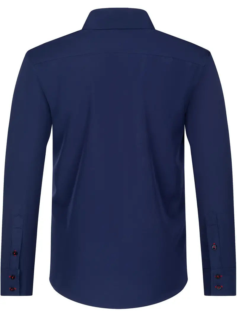Remco | Camisa Entallada De Manga Larga Con Botones