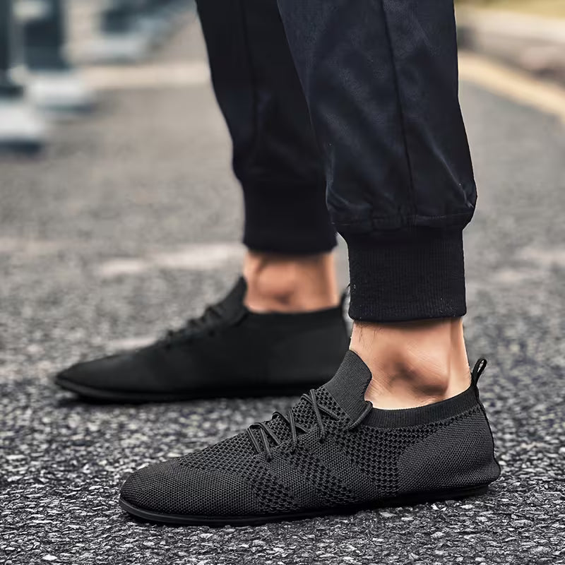 Stratoszone | Zapatos de Lazo Trenzado con Ajuste Flexible