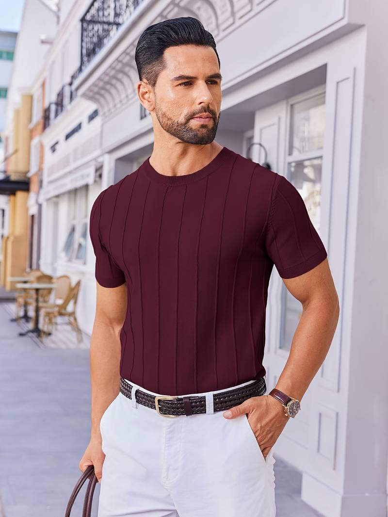Sang | Camiseta De Punto Con Cuello Redondo