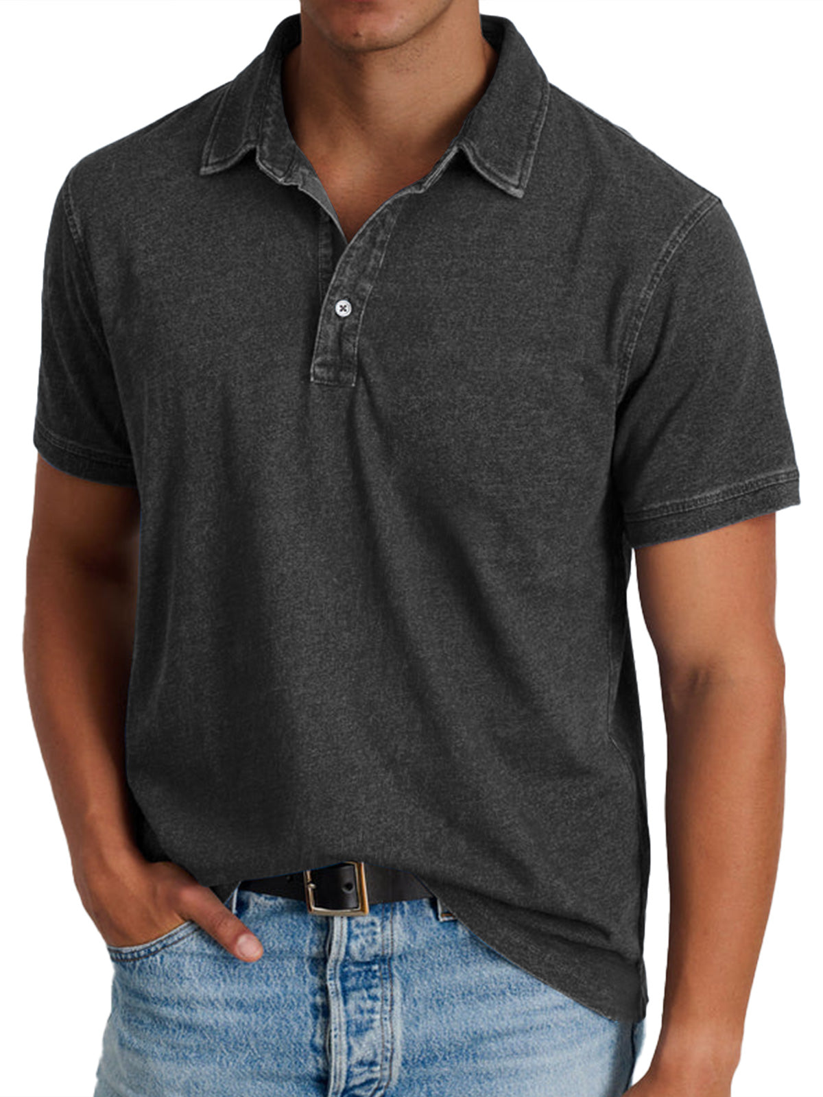 Isidro | Camisa Polo De Manga Corta