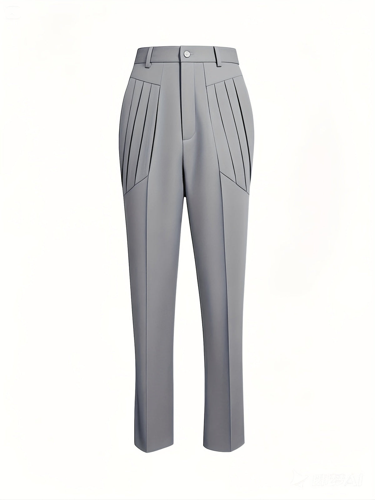 Lucier | Pantalones Casual Slim Fit con Pliegues