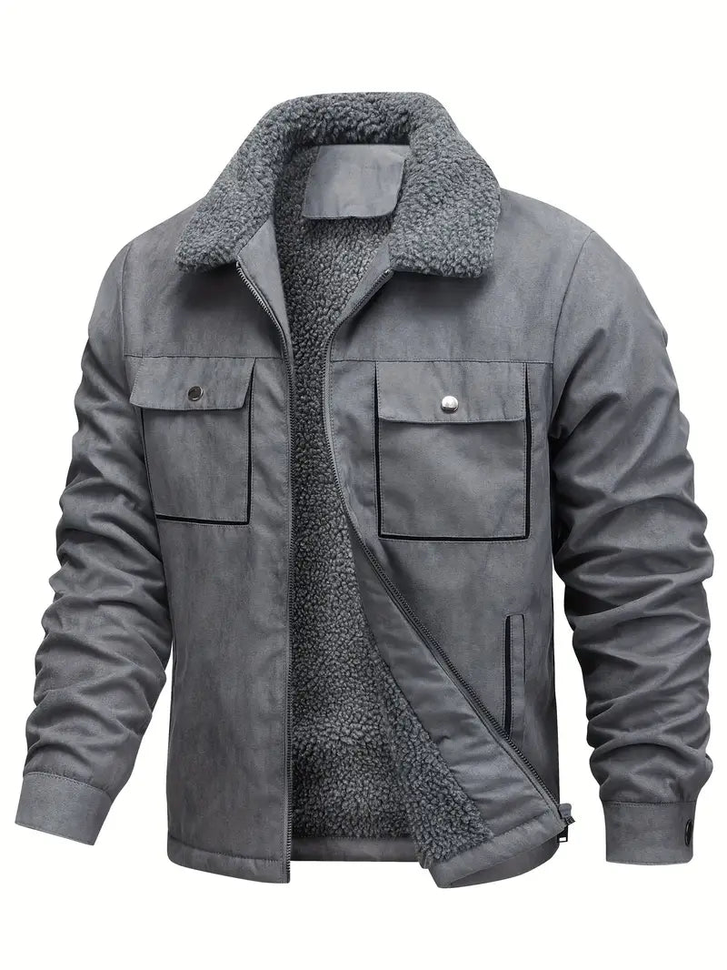 Grigory | Chaqueta Con Cremallera Y Cuello Borg