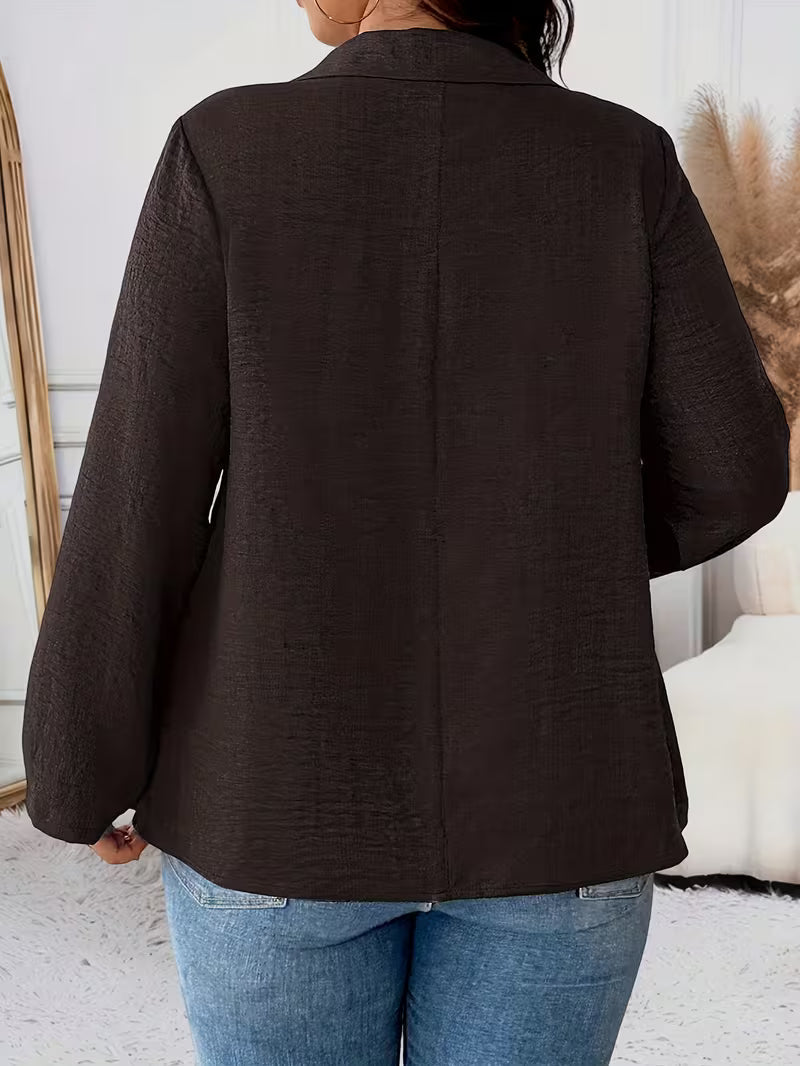 Noyelle | Blusa Holgada de Manga Larga con Botones