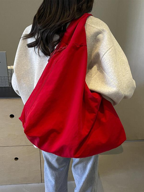 Marilla | Bolso Hobo de Hombro Extragrande de Nailon