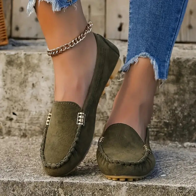 Mitsuko | Mocasines Clásicos Sin Cordones