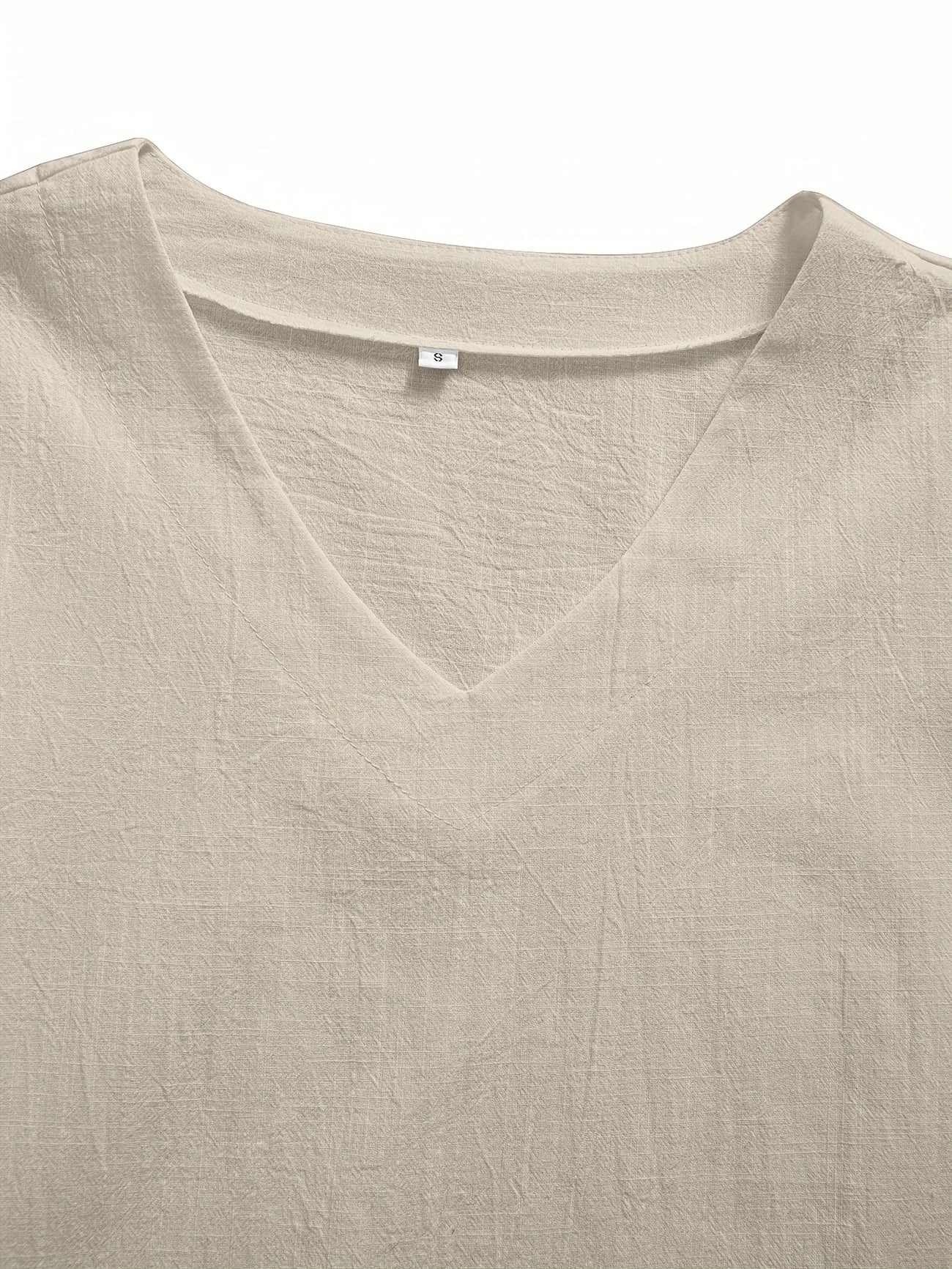 Mattea | Blusa Holgada Manga Corta Cuello V