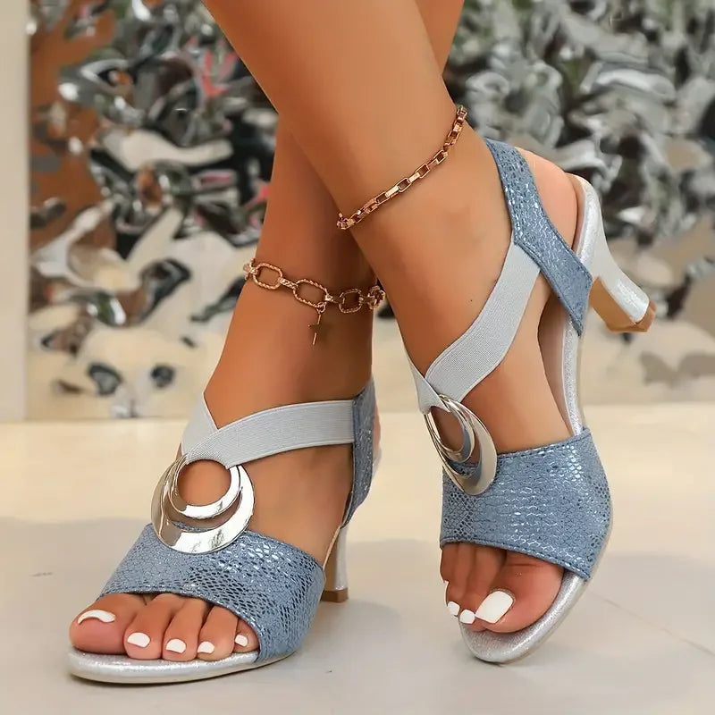 Amaya | Sandalias Elegantes De Tacón Alto