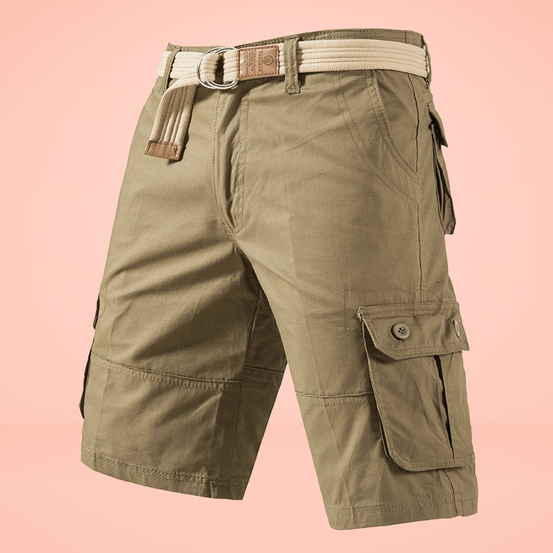 Waller | Pantalones Cortos Cargo Con Múltiples Bolsillos