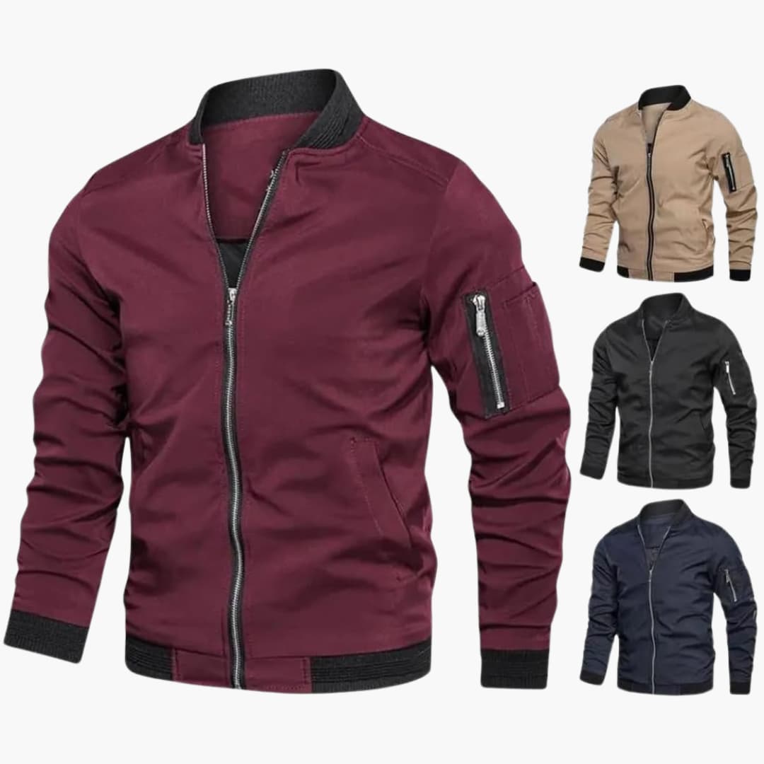 Gumaro | Chaqueta Con Cremallera Estilo Bomber