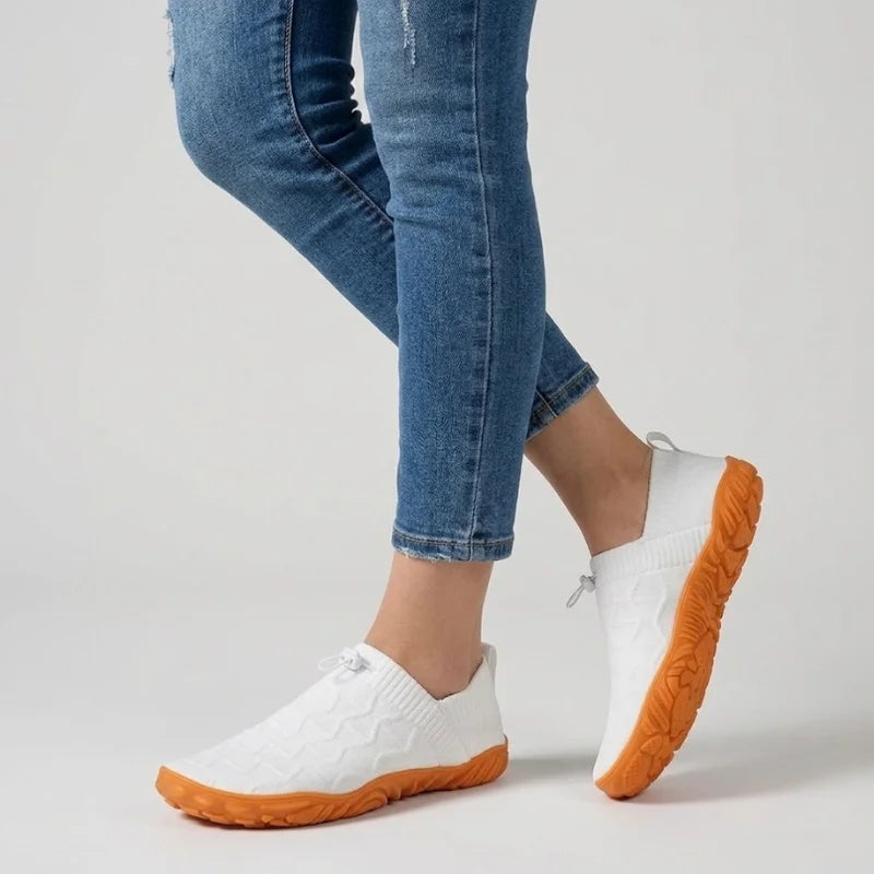 Jessie | Zapatillas de punto con cierre ajustable