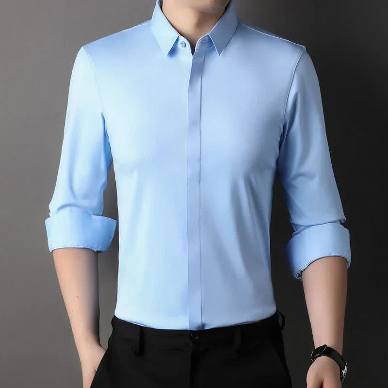 Kusek | Camisa de Manga Larga con Botones