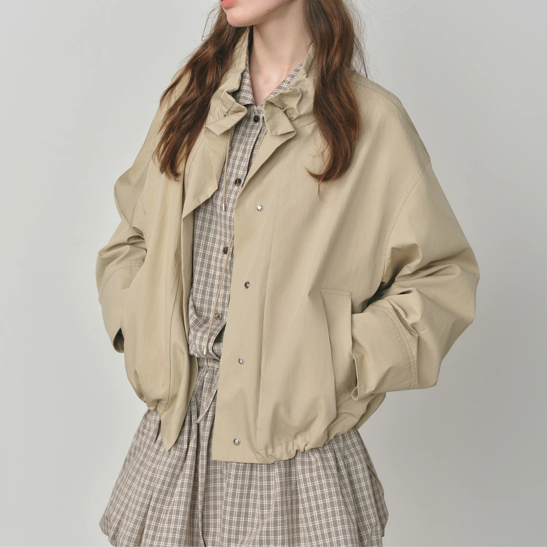 Rosaonova | Chaqueta Utility con Mangas Abullonadas