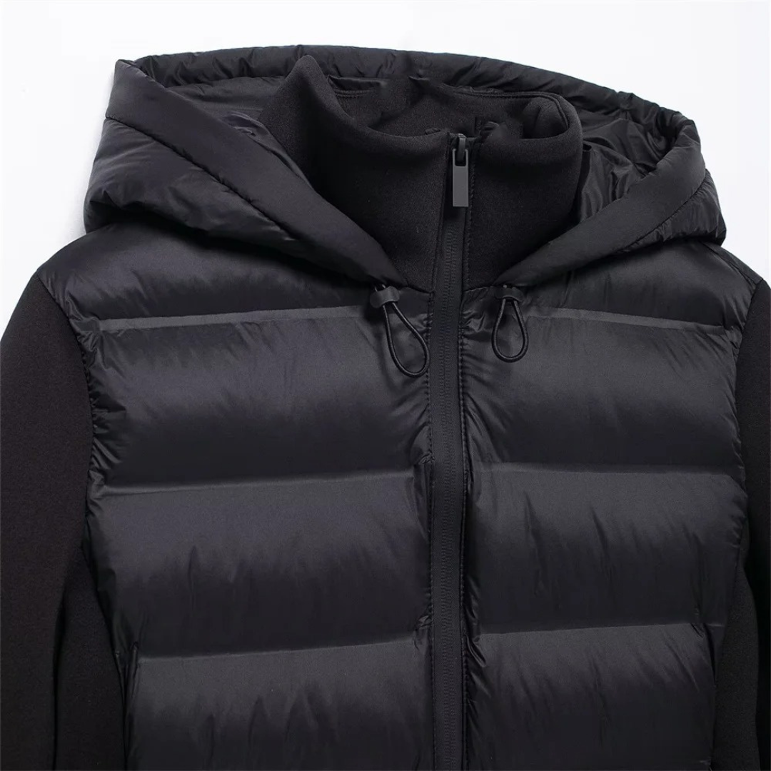Sylvavilda | Chaqueta Acolchada Ajustada con Capucha
