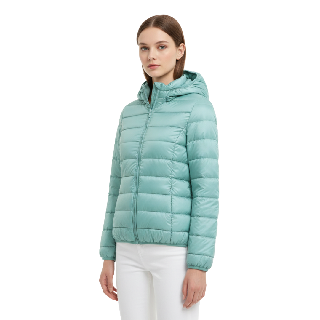 Terravey | Chaqueta Ligera con Capucha y Bolsillos