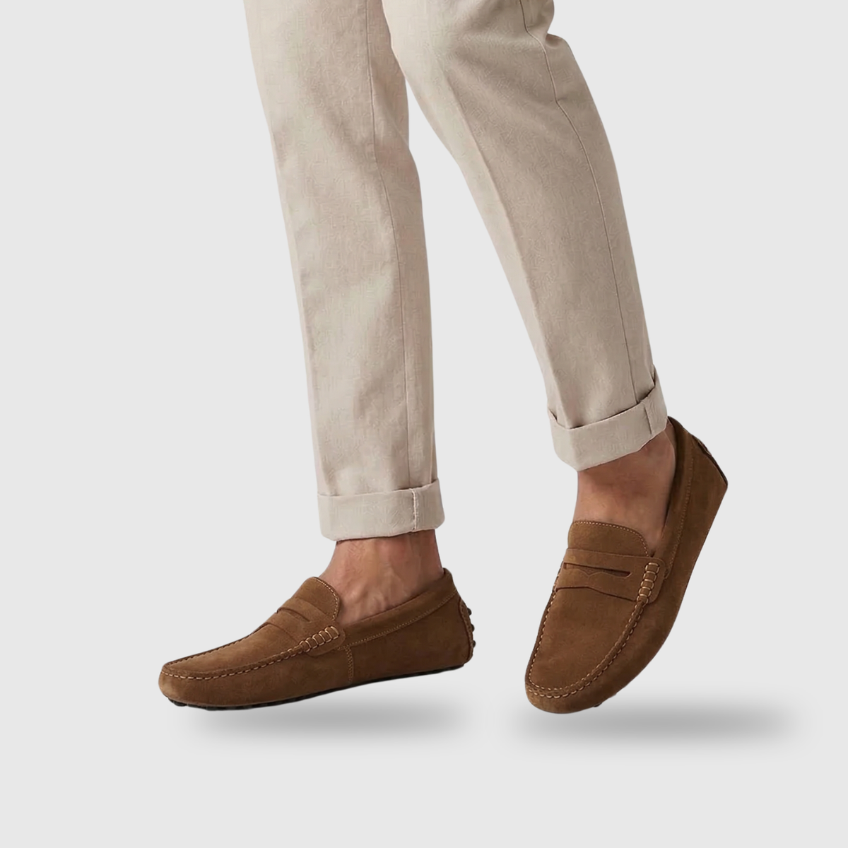 Vortexedge | Mocasines de Suede con Suela Flexible