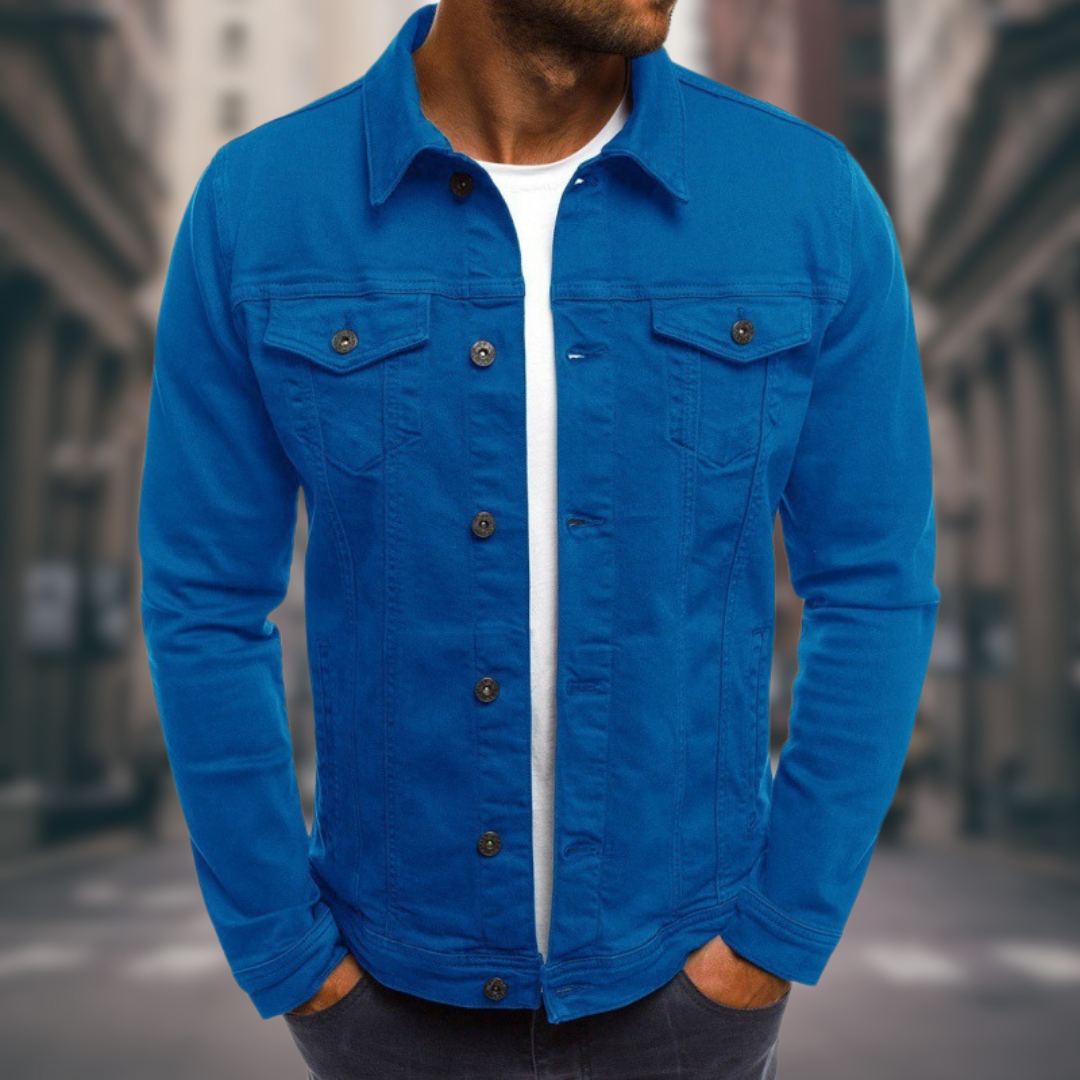 Rolando | Chaqueta De Botones Estilo Vaquero