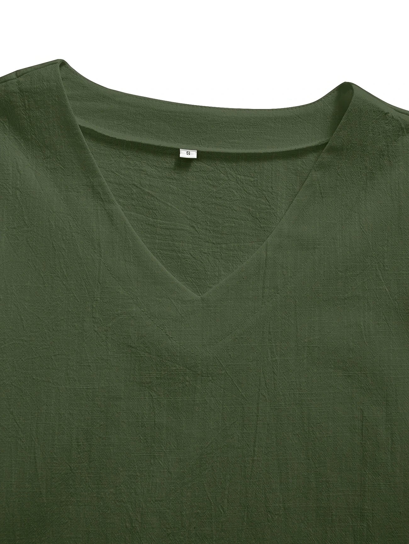 Mattea | Blusa Holgada Manga Corta Cuello V