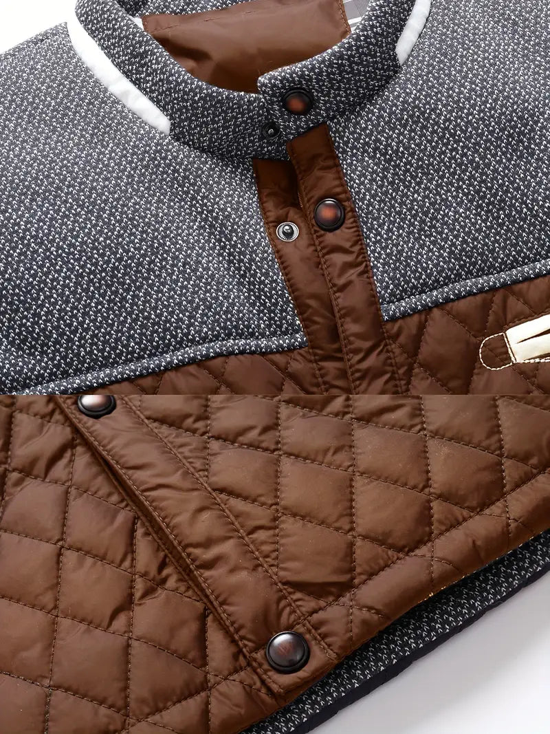 Proctor | Chaqueta Acolchada De Manga Larga Con Cuello Alto