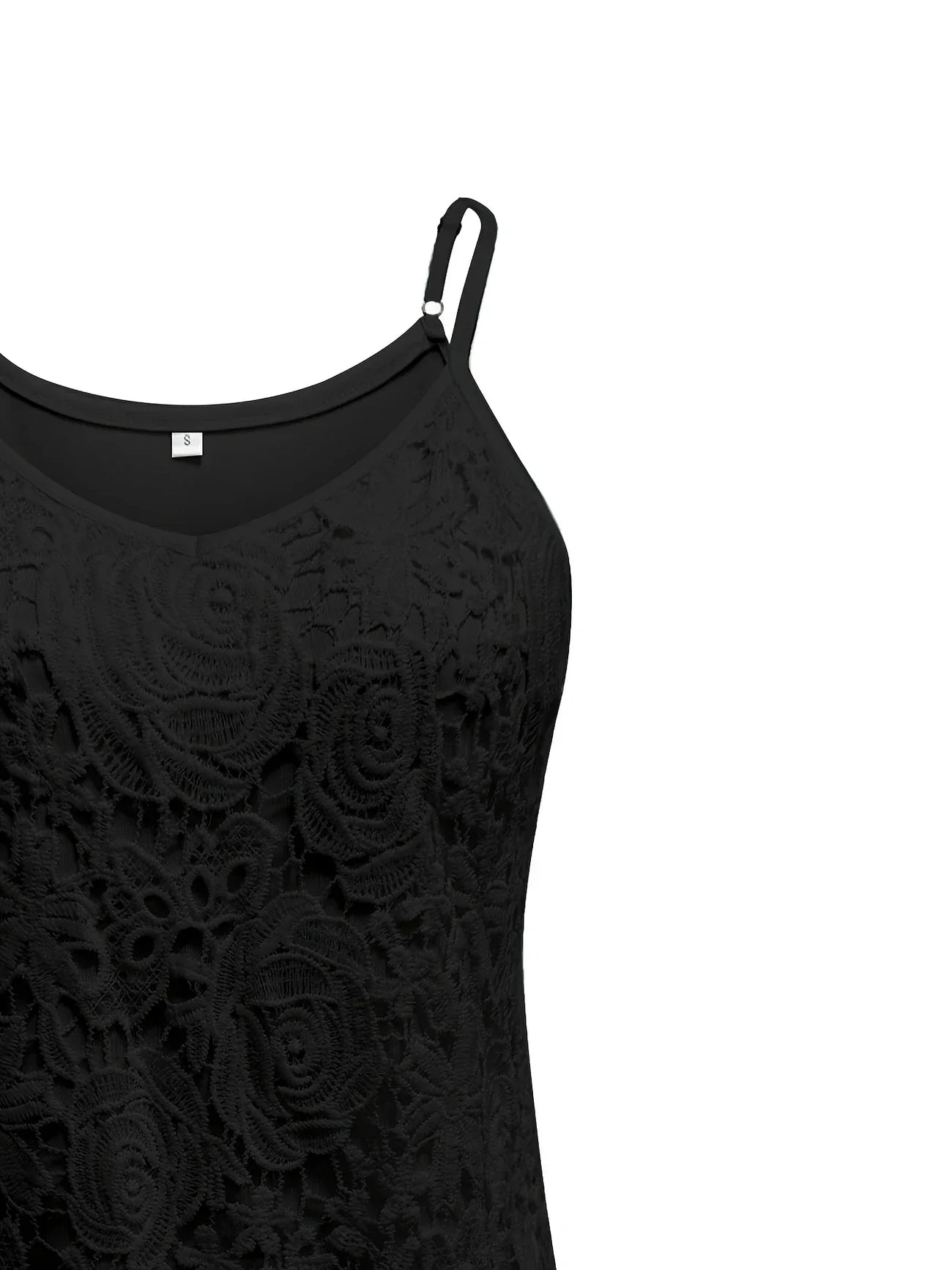 Juna | Top de Encaje Floral con Tirantes