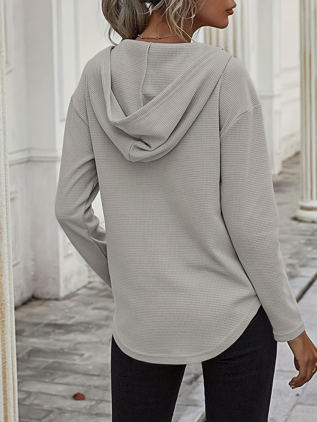 Laurette | Sudadera con Capucha de Manga Larga