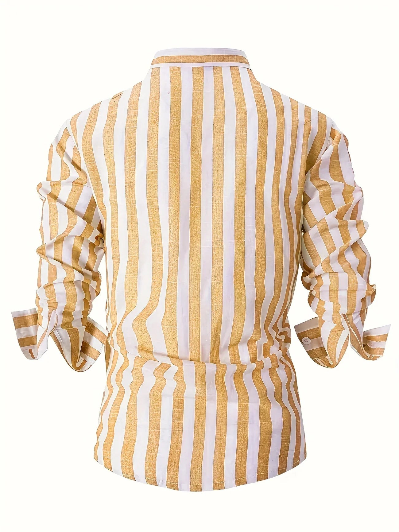George | Camisa Manga Larga Rayas Verticales