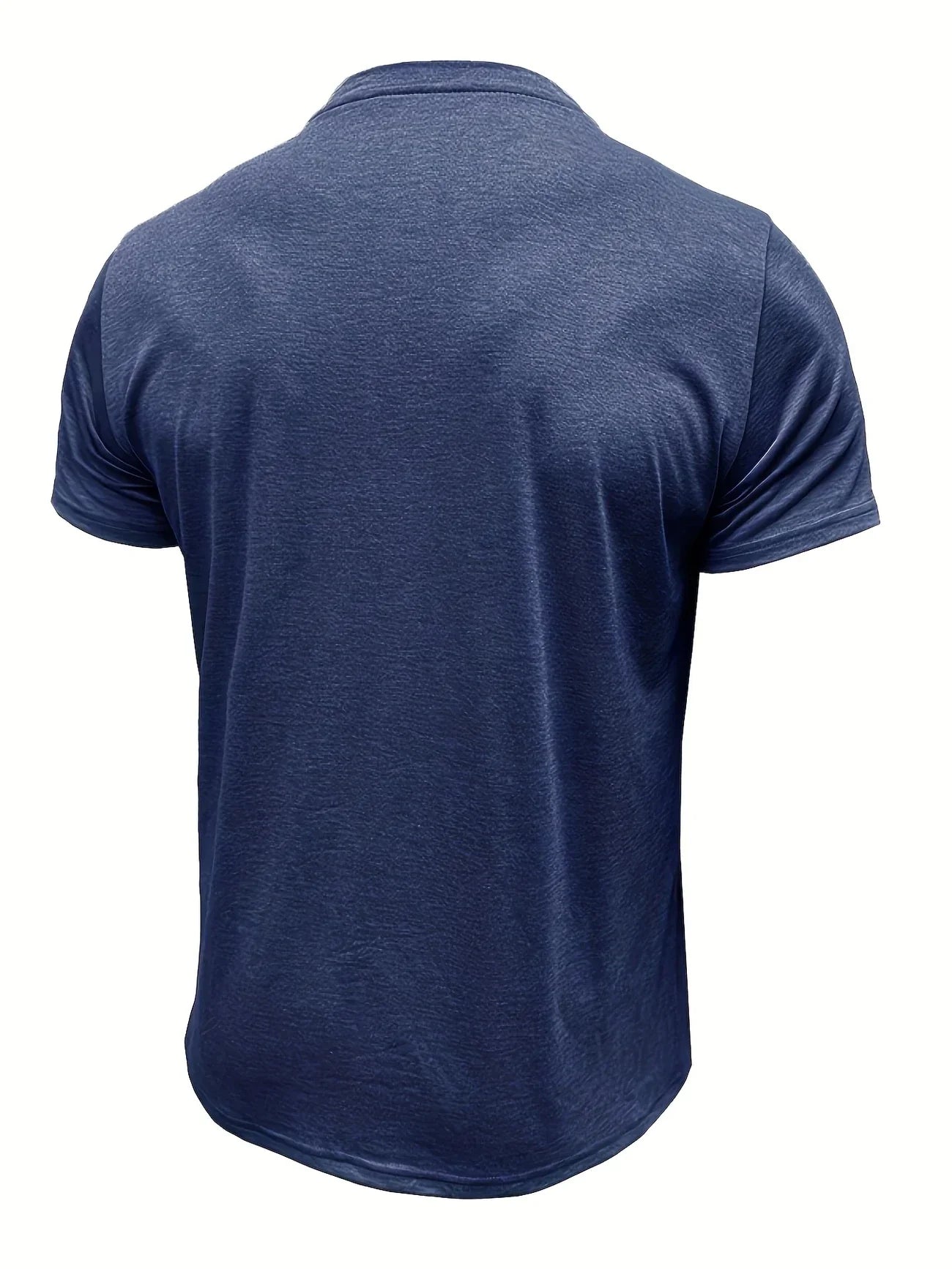 Saxon | Camiseta Henley de Manga Corta con Bolsillo