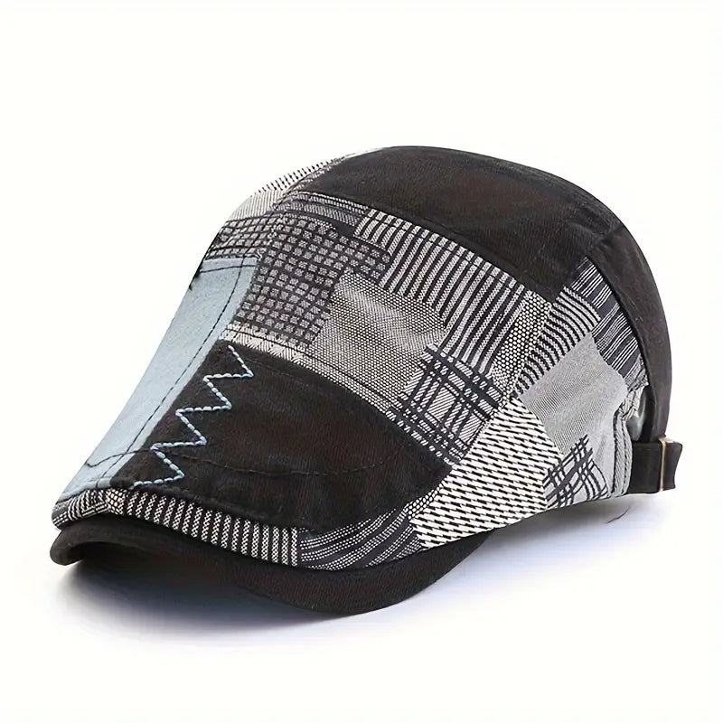 Lebron | Gorra Plana con Diseño de Patchwork