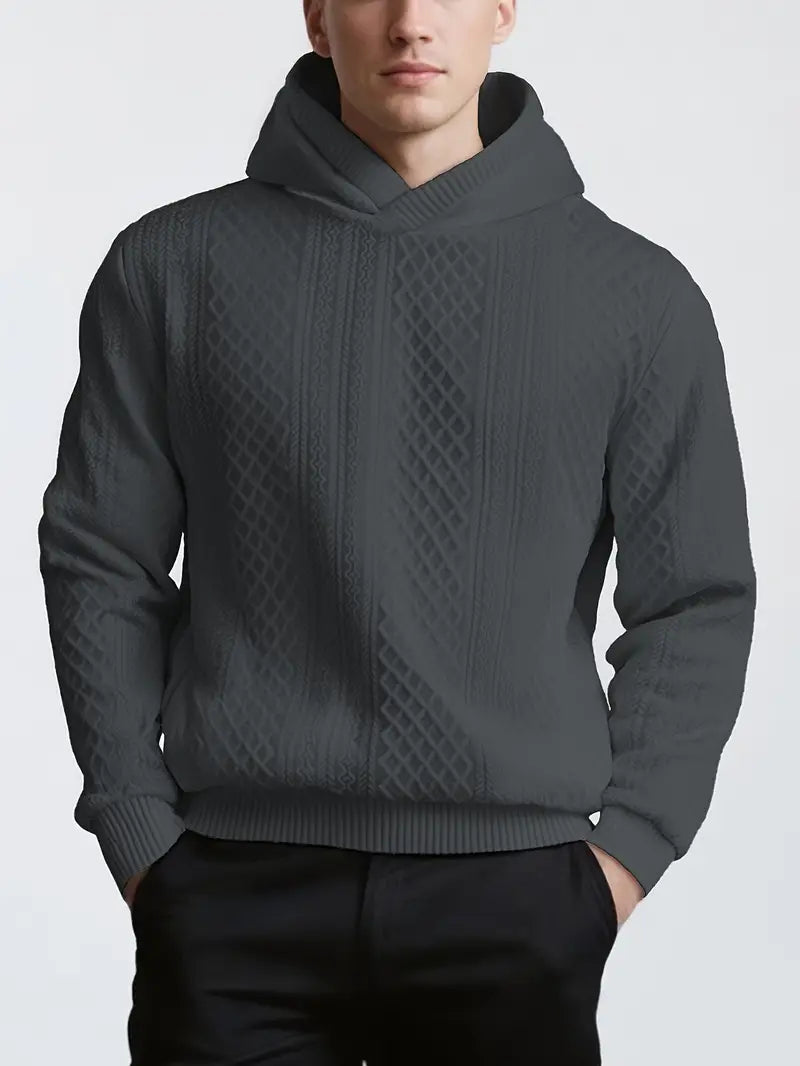 Karah | Jersey De Punto Con Textura Y Capucha