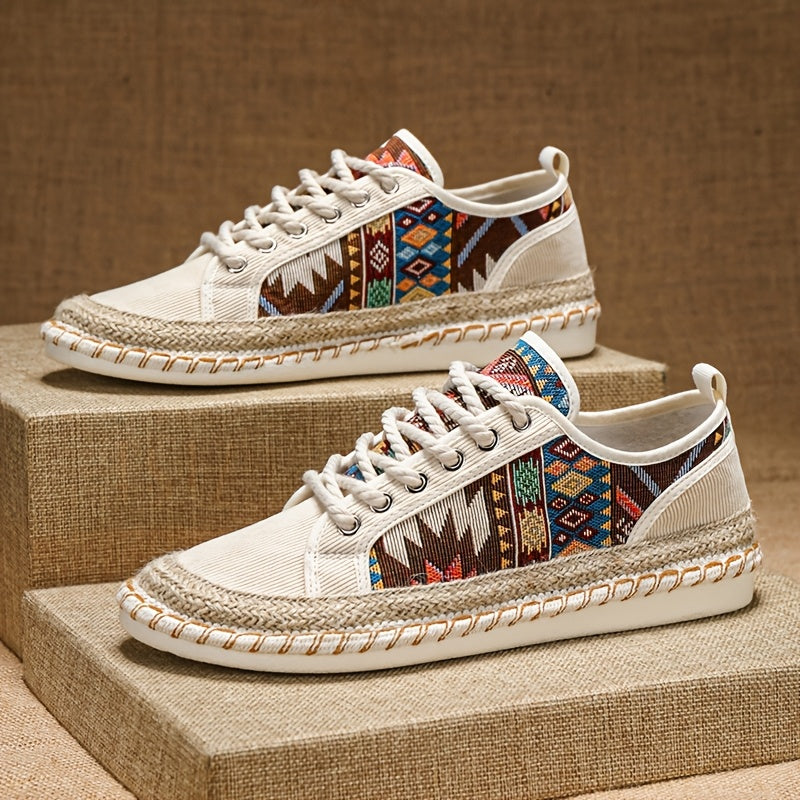 Malek | Zapatillas Tipo Alpargata Con Diseño de Cordones