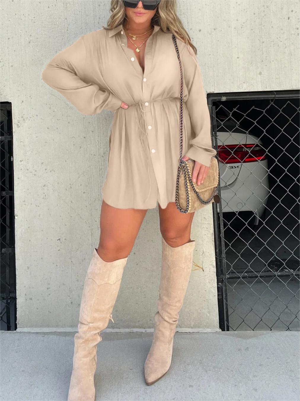 Giulia | Conjunto De Camisa Holgada y Pantalón Corto