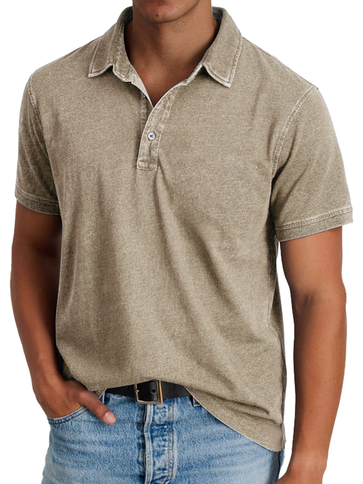 Isidro | Camisa Polo De Manga Corta