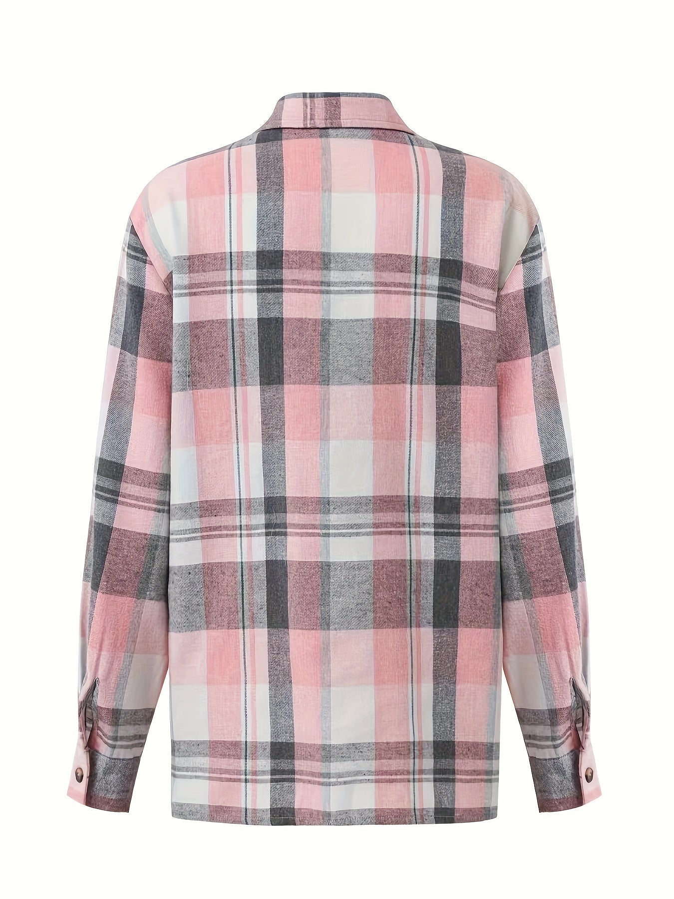 Yenira | Camisa De Cuadros De Manga Larga