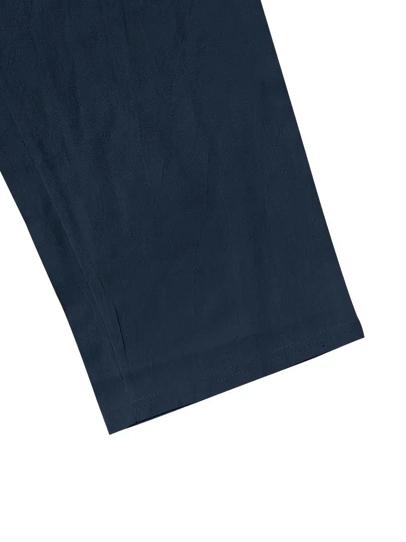 Babaev | Pantalones Anchos de Lino Con Cordón