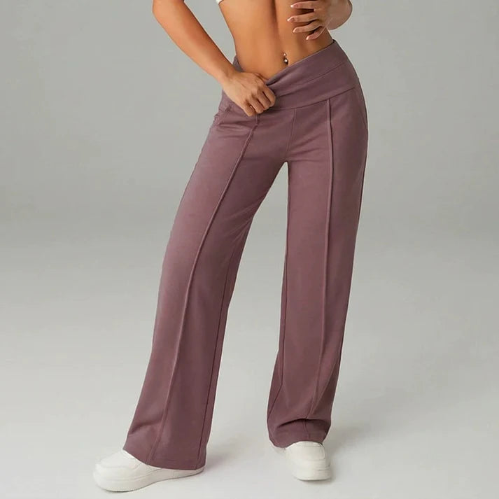 Samanda | Pantalones De Yoga De Pierna Ancha Para Mujer