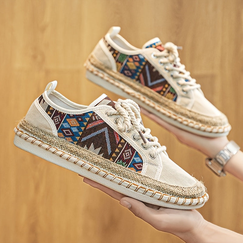 Malek | Zapatillas Tipo Alpargata Con Diseño de Cordones