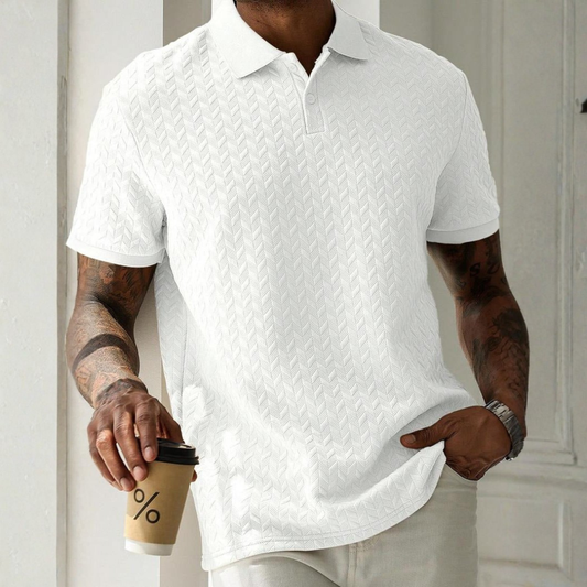 Wilheian | Camisa Polo Texturizada en Varios Colores
