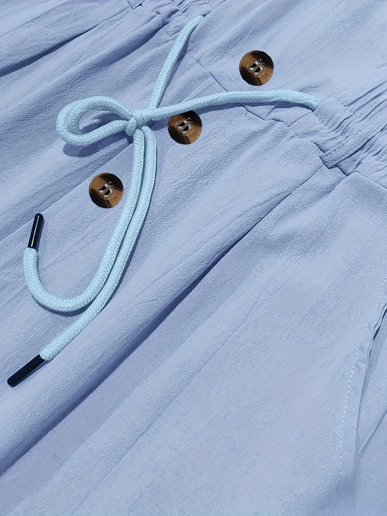 Aznar - Pantalón recto de lino con Cordón