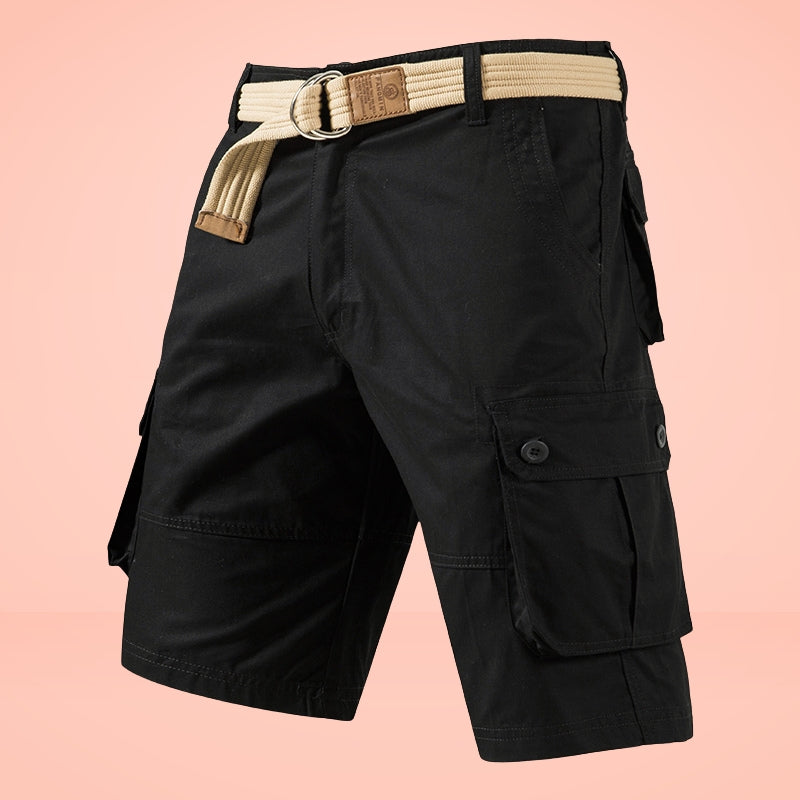 Waller | Pantalones Cortos Cargo Con Múltiples Bolsillos