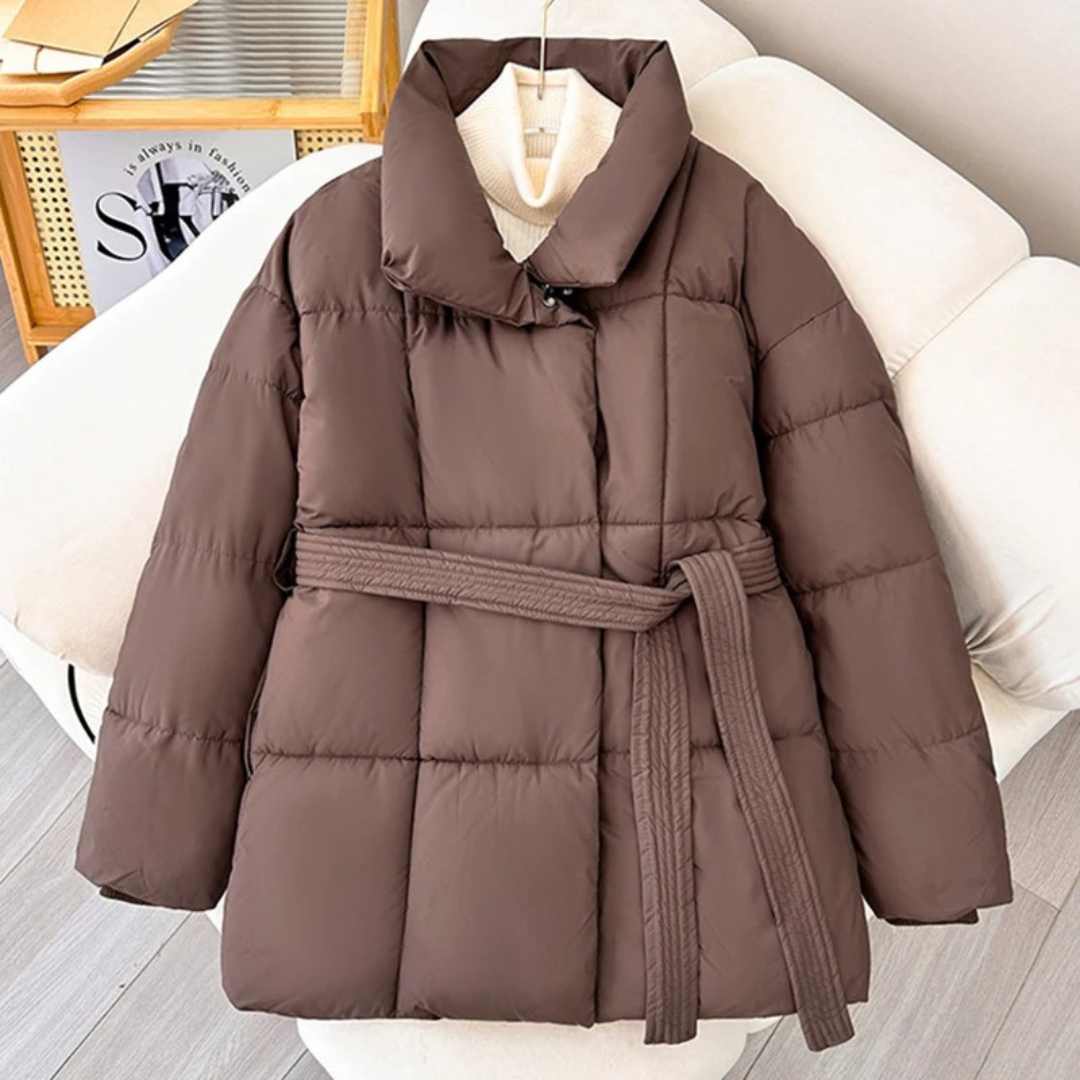 Helieluza | Chaqueta acolchada con cinturón