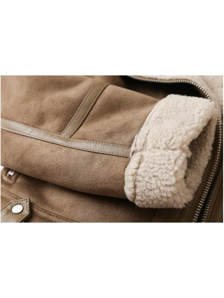 Odille | Chaqueta Aviador Cálida Estilo Vintage
