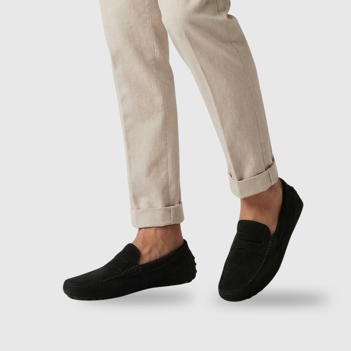 Vortexedge | Mocasines de Suede con Suela Flexible