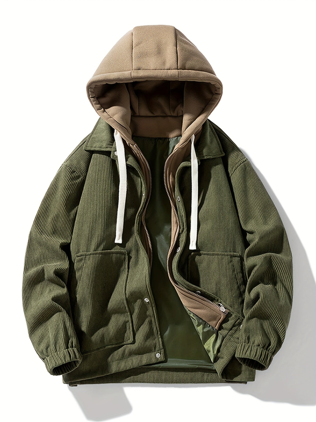 Jacques | Chaqueta de Pana con Capucha Integrada
