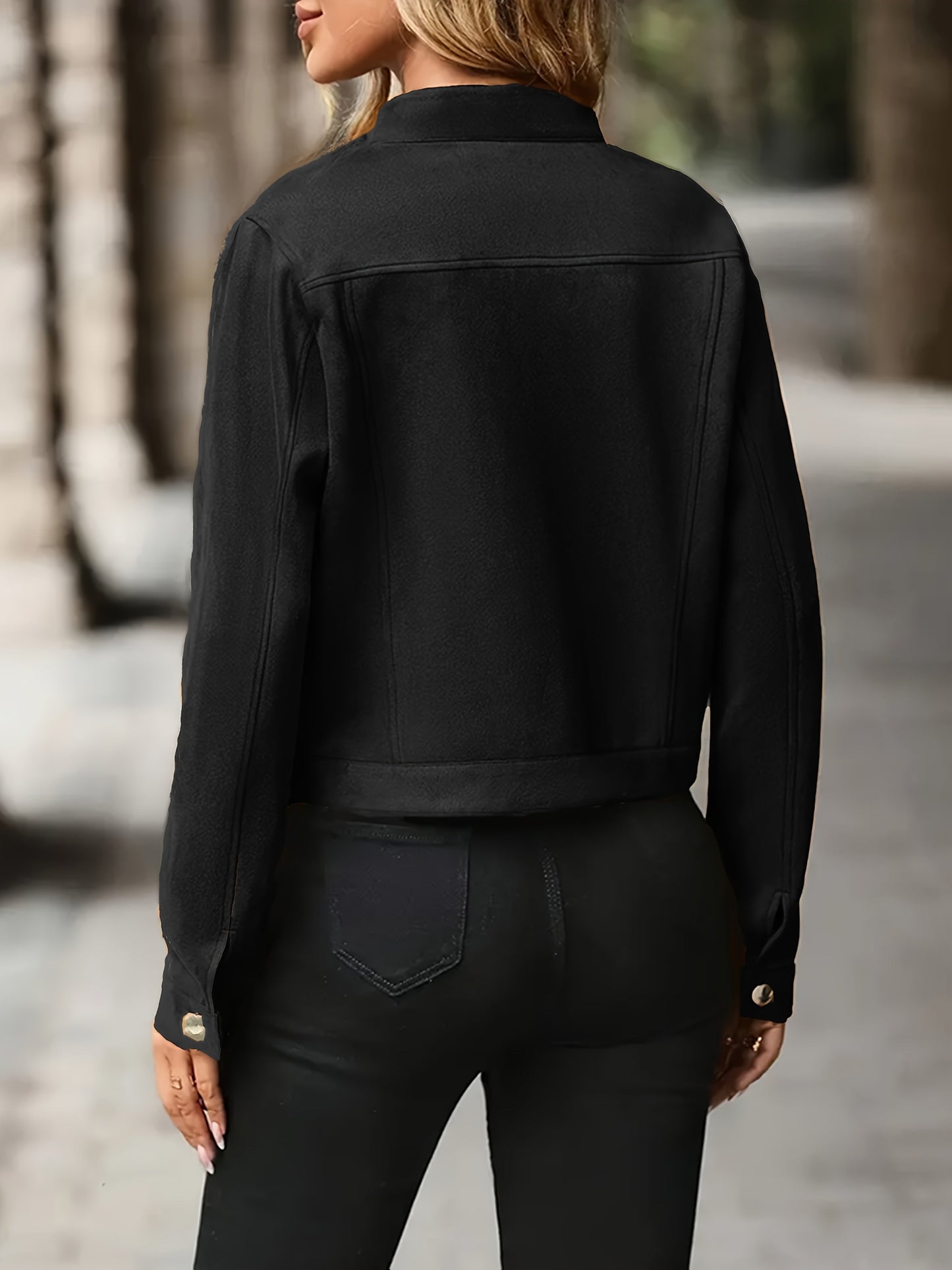 Slavica | Chaqueta Vintage De Manga Larga Con Botones