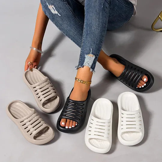 Aizada | Sandalias De Plataforma Con Puntera Abierta