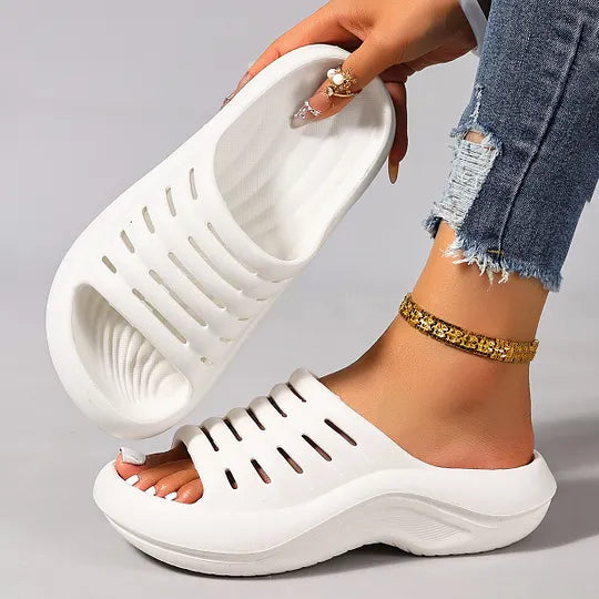 Aizada | Sandalias De Plataforma Con Puntera Abierta