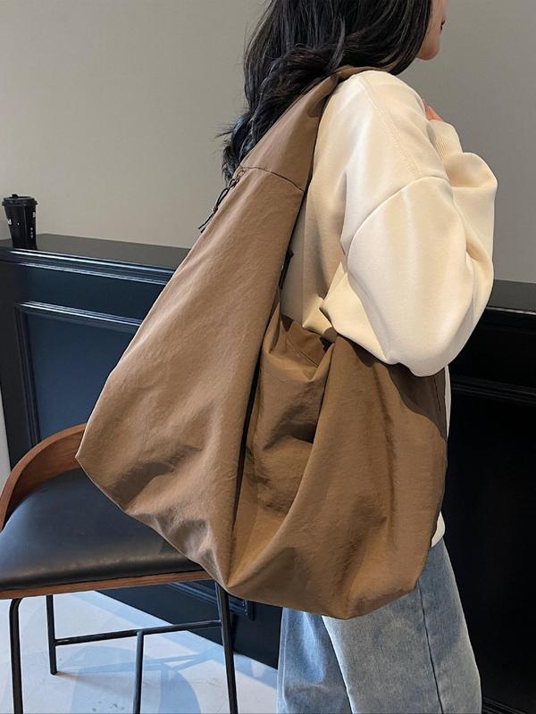 Marilla | Bolso Hobo de Hombro Extragrande de Nailon