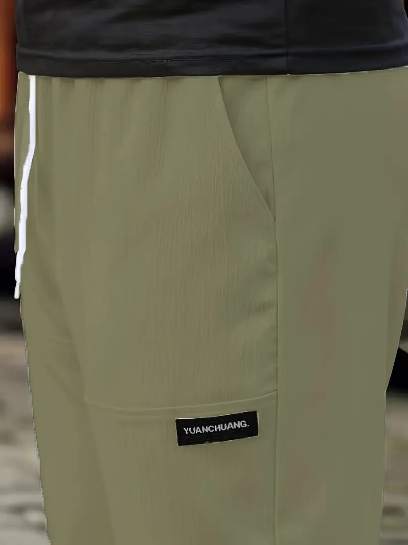Travys | Pantalones Jogger Rectos Con Cordón y Bolsillos