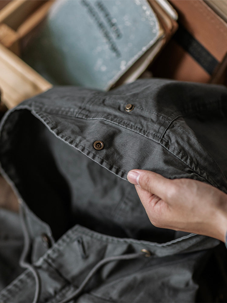 Engelbert | Parka Larga Con Capucha Fishtail
